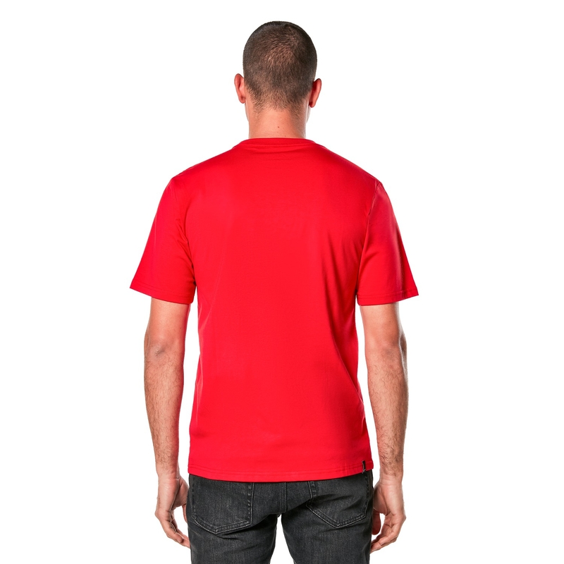 Alpinestars Ride 4.0 CSF T-shirt rød-hvid-sort - II. kvalitet