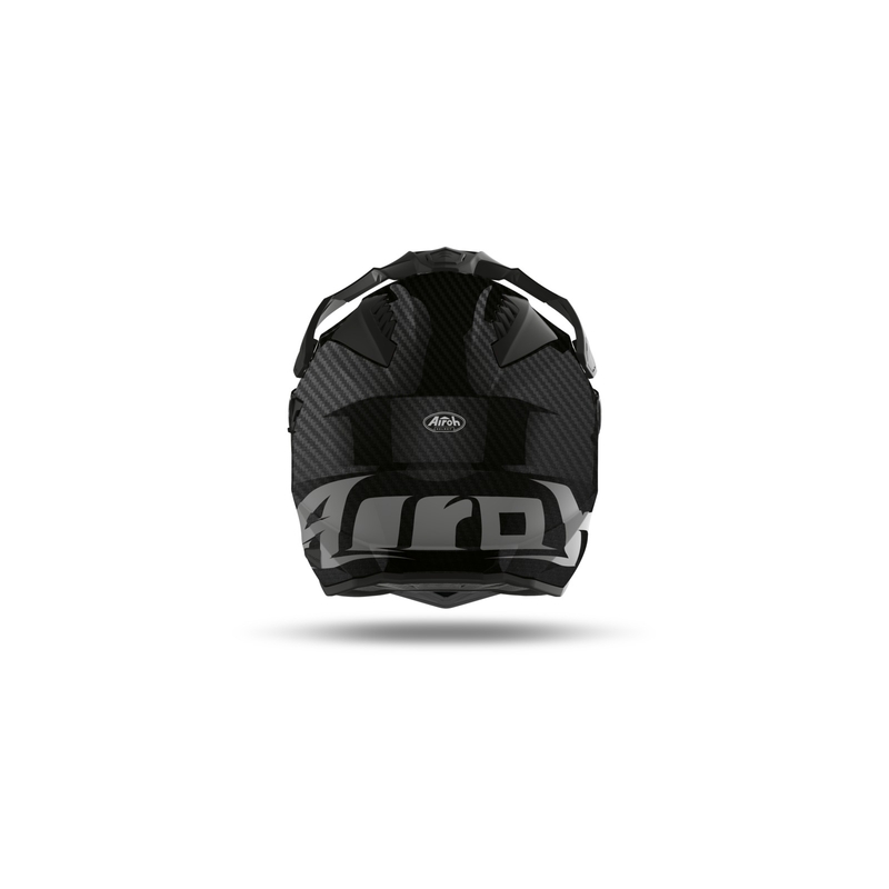 Airoh Commander Carbon hjelm sort  - II. kvalitet