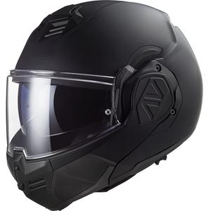 Flip-up motorcykelhjelm LS2 FF906 Advant Noir-06 sort - II. kvalitet