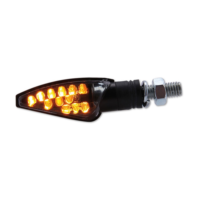 Motorcykel blinklys Highsider Smart Toledo LED sort