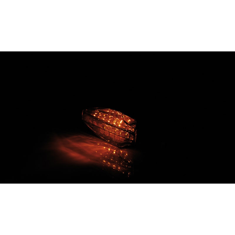 Motorcykel blinklys Highsider Smart Como LED sort