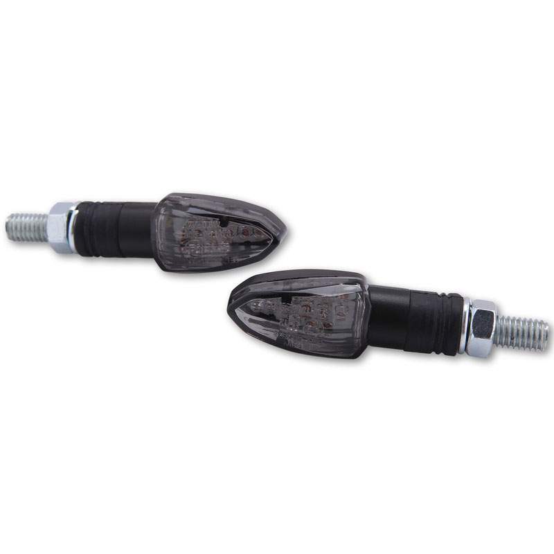 Motorcykel blinklys Highsider Smart Lizzard LED sort