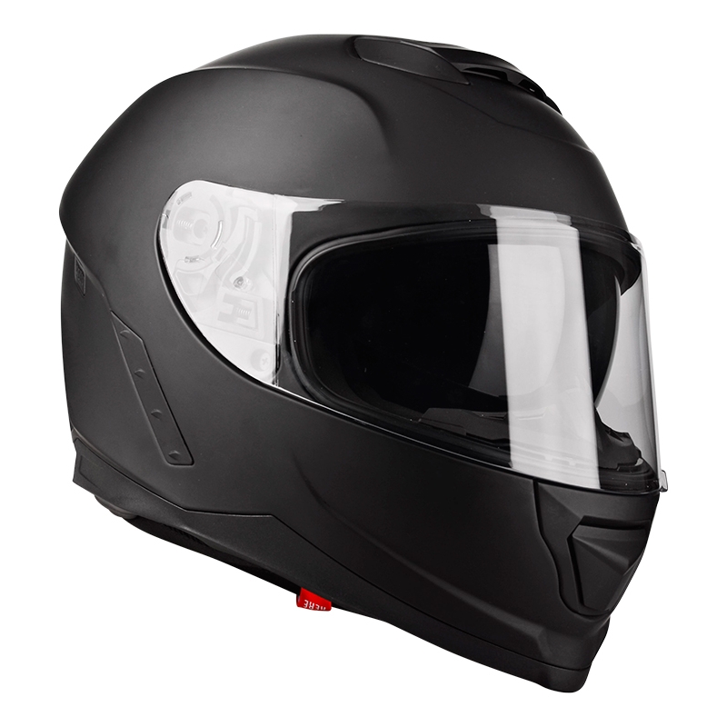 Lazer Rafale Z-Line integreret motorcykelhjelm sort mat udsalg