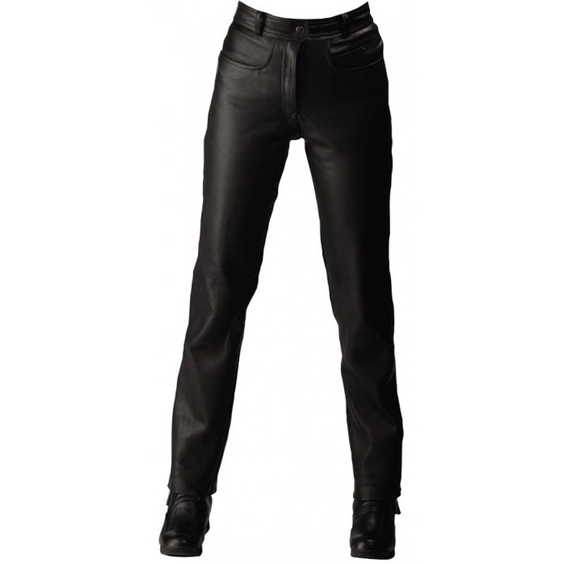Dame motorcykelbukser Roleff RO2 sort