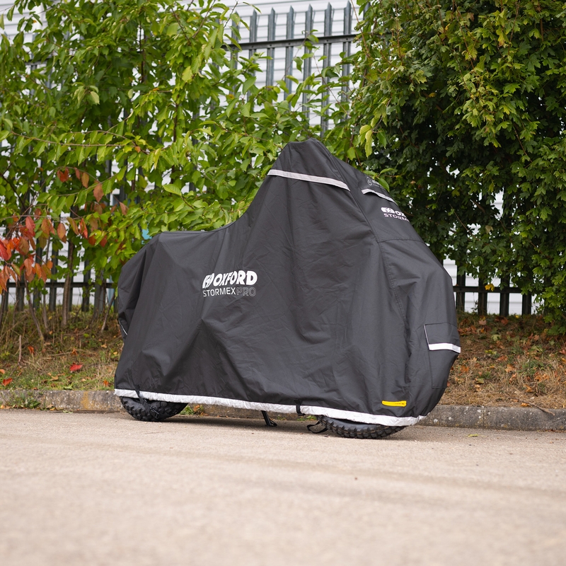 Oxford Stormex Pro motorcykelbetræk, sort