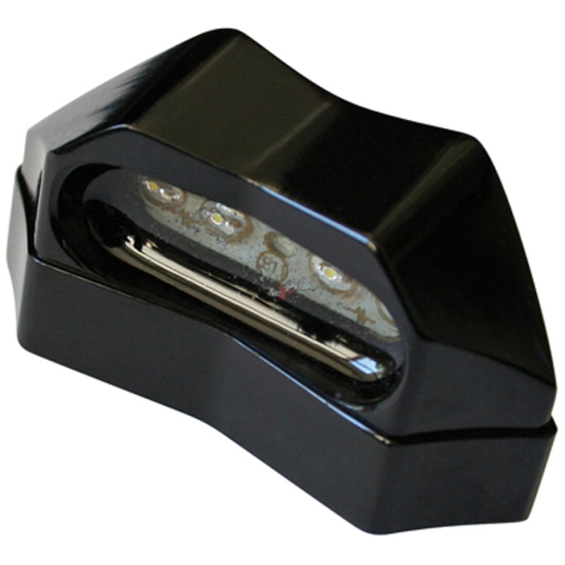 Nummerpladelys Highsider Smart 4 LED'er sort