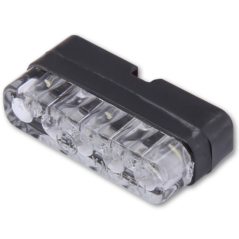 Nummerpladebelysning Highsider Smart Mini LED-dioder sort-klar