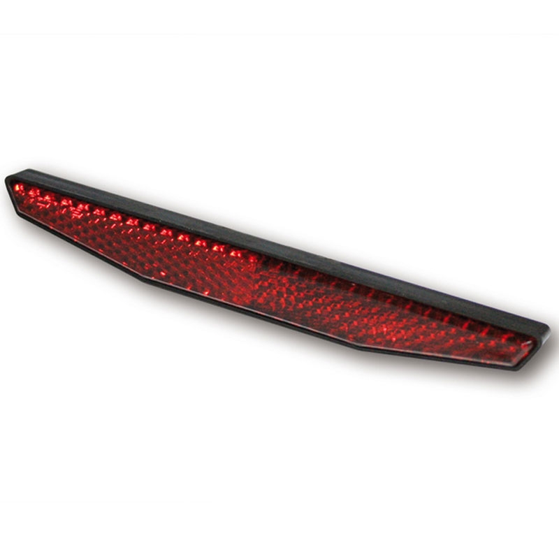Highsider Smart reflektor med selvklæbende folie 125 x 18 mm rød
