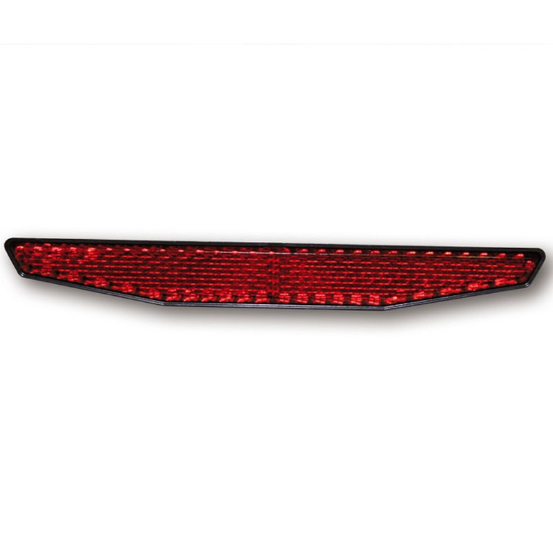Highsider Smart reflektor med selvklæbende folie 125 x 18 mm rød