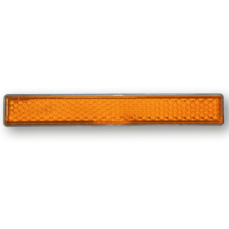 Highsider Smart reflektor med selvklæbende folie 100 x 13 mm gul