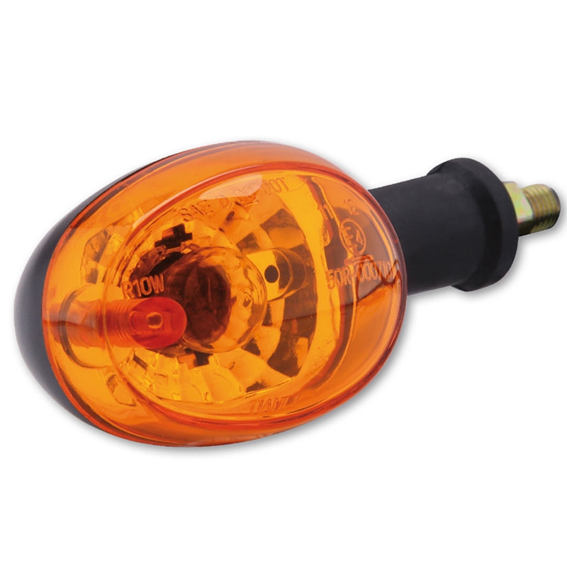 Highsider Smart motorcykel blinklys sort-orange