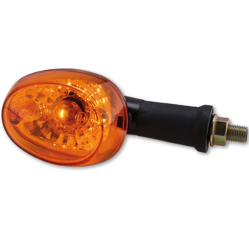 Highsider Smart motorcykel blinklys sort-orange