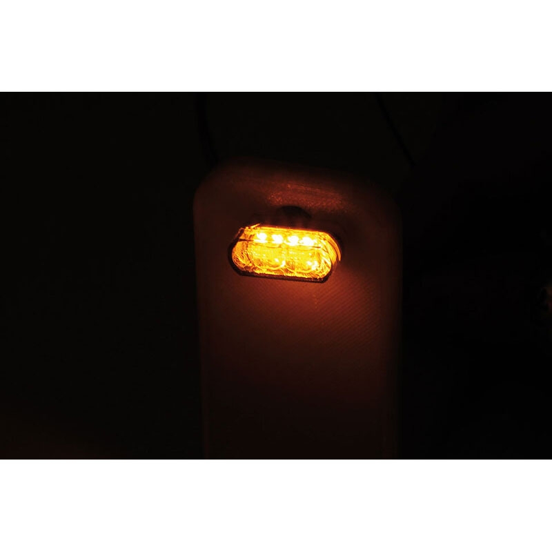 Motorcykelblinklys Highsider Smart Module 1 Pro LED røggrå