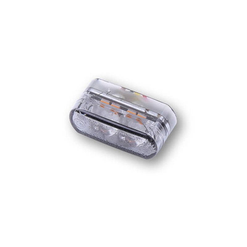 Motorcykelblinklys Highsider Smart Module 1 Pro LED 3i1 røggrå