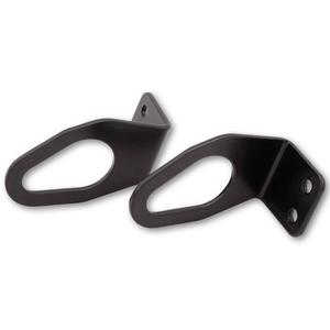 Original Highsider Pro blinklysholder til Yamaha nummerplade, sort