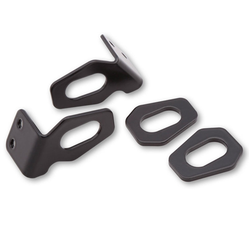 Original Highsider Pro blinklysholder til Honda nummerplade, sort (par)