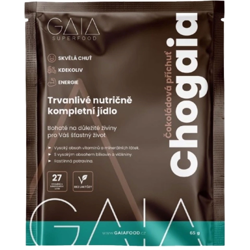 Instant food GAIA Chogaia 1x65 g chokolade