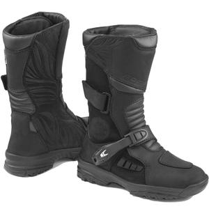 Dame motorcykelstøvler Forma ADV Tourer WP sort