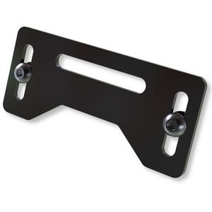 Nummerpladelysholder Highsider Pro Plate sort