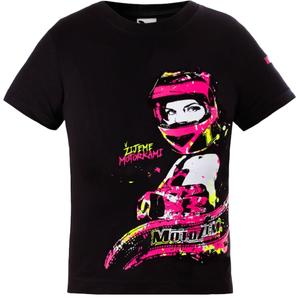 Børnepige t-shirt MotoZem - Vi lever med motorcykler