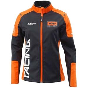 Softshell-jakke til kvinder KTM Team sort-orange