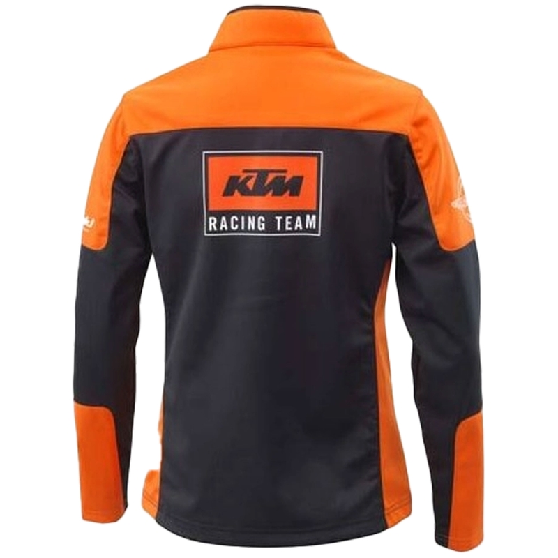 Softshell-jakke til kvinder KTM Team sort-orange