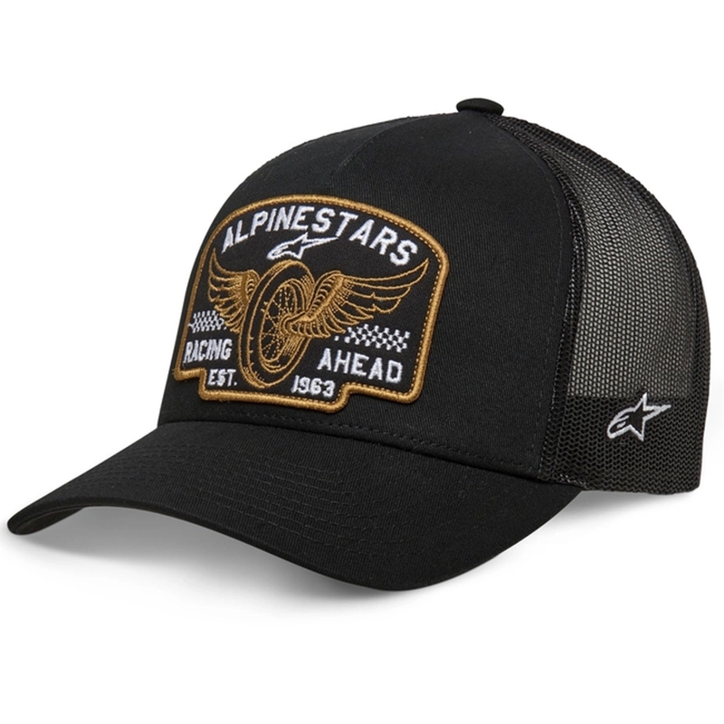 Alpinestars Heritage Patcher kasket sort-sort