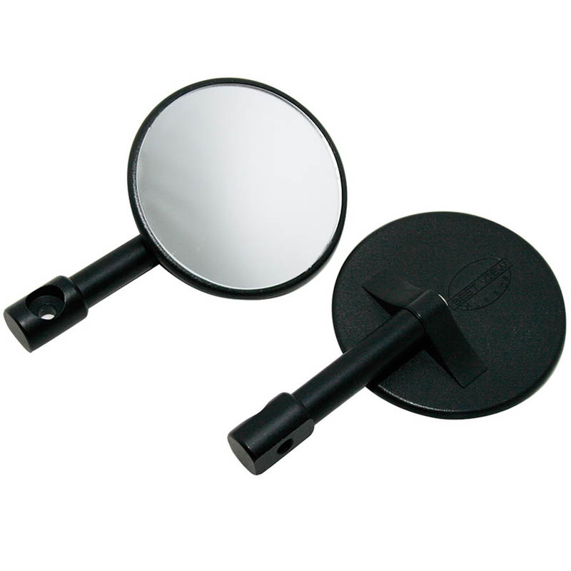 Highsider Smart Bar End bakspejl rundt sort