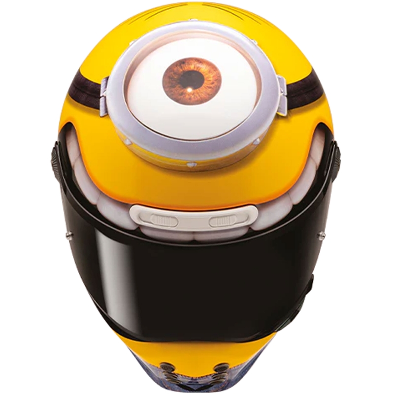 Integralhjelm HJC V10 Stuart Minions MC3 Gul-Blå