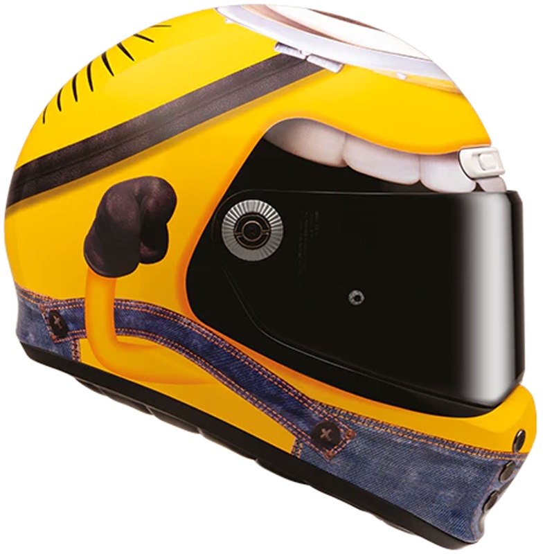 Integralhjelm HJC V10 Stuart Minions MC3 Gul-Blå