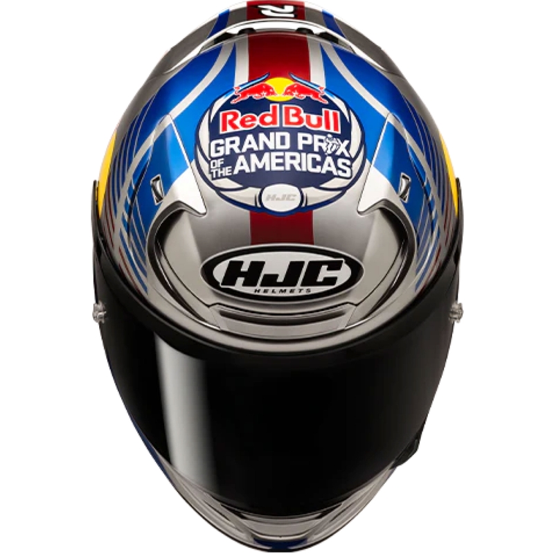Integralhjelm HJC RPHA 12 Red Bull Austin GP II MC21 blågrå