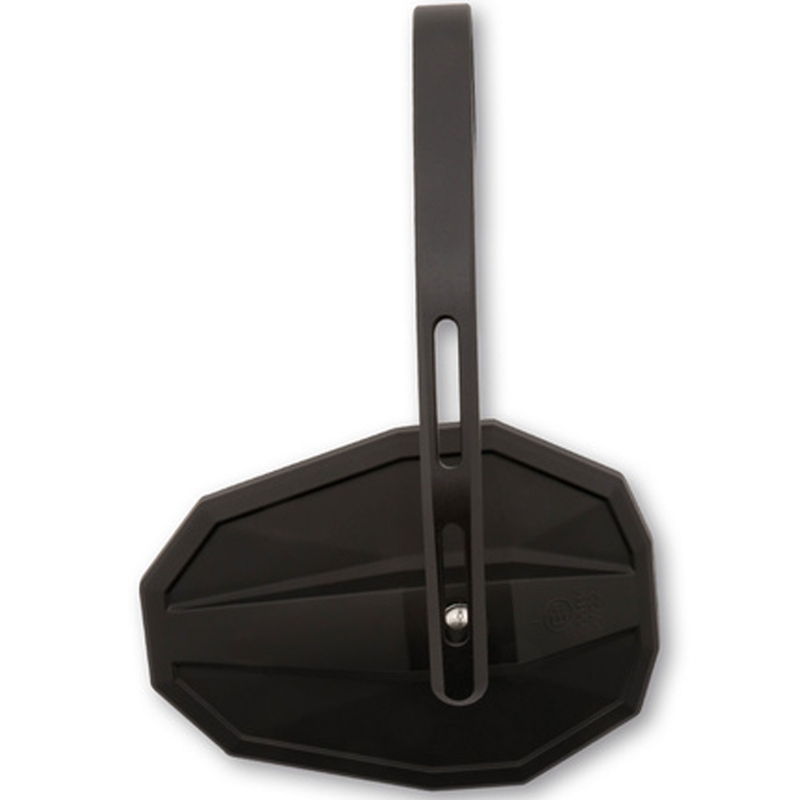 Highsider Smart Straight spejl med lang arm, sort
