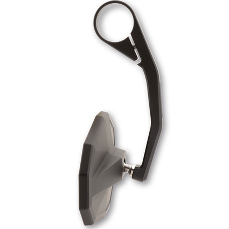 Highsider Smart Straight spejl med lang arm, sort
