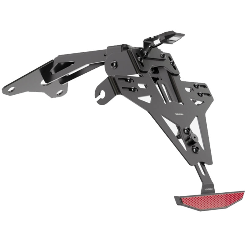 Nummerpladeholder inklusive belysning Highsider Akron RS PRO Aprilia sort