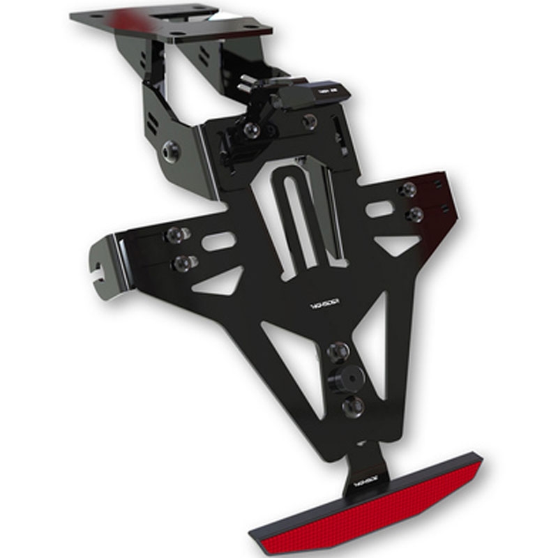Nummerpladeholder inklusive belysning Highsider Akron-RS PRO Ducati sort