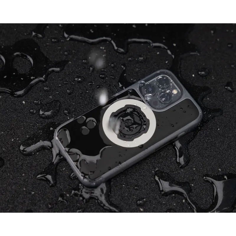 Quad Lock® iPhone 14 Pro Regncover Gennemsigtig