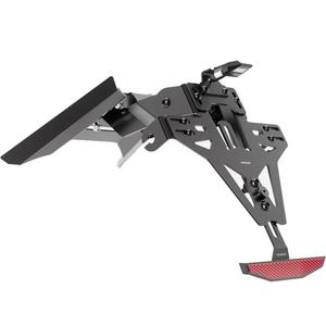 Nummerpladeholder med belysning Highsider License Akron RS PRO KTM 1290 SUPER DUKE GT ABS sort