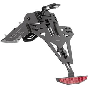 Nummerpladeholder med belysning Highsider License Akron RS PRO KTM 790 DUKE ABS og 890 DUKE R sort