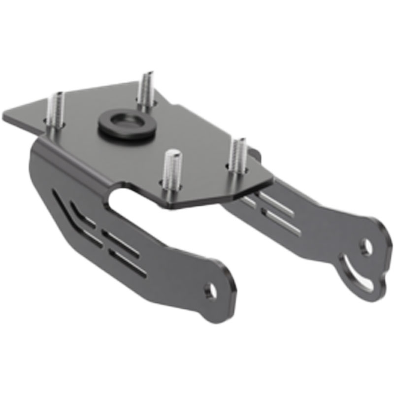 Nummerpladeholder med belysning Highsider License Akron RS PRO KTM 790 DUKE ABS og 890 DUKE R sort