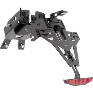 Nummerpladeholder med belysning Highsider License Akron RS PRO KTM 690 SMC R sort