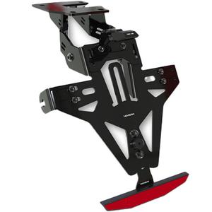 Nummerpladeholder med belysning Highsider Akron RS PRO Triumph SPEED TRIPLE 1050 sort