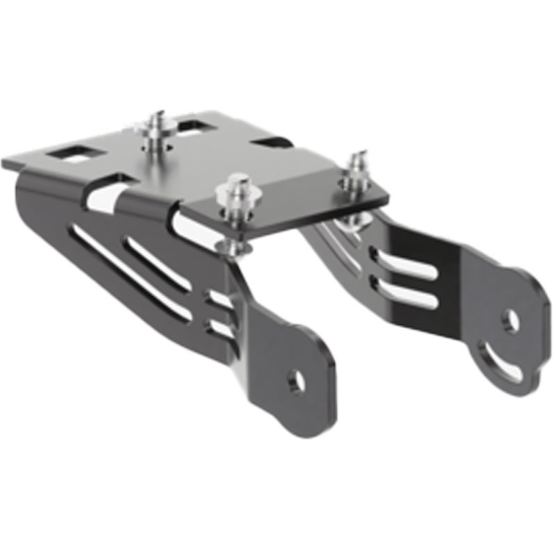 Nummerpladeholder med belysning Highsider Akron RS PRO Honda CBR 650 F sort