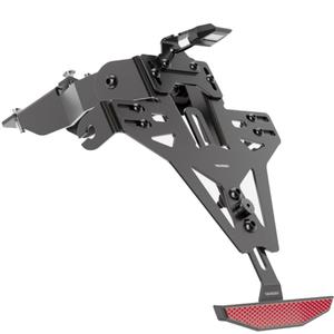 Nummerpladeholder med belysning Highsider Akron RS PRO Honda CB 500 sort