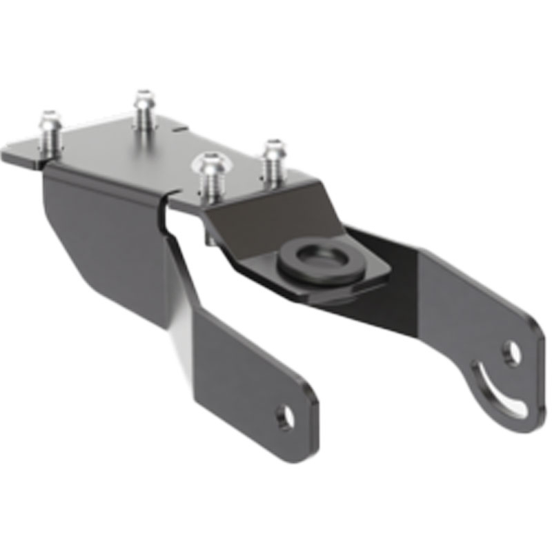 Nummerpladeholder med belysning Highsider Akron RS PRO Honda CB 500 sort