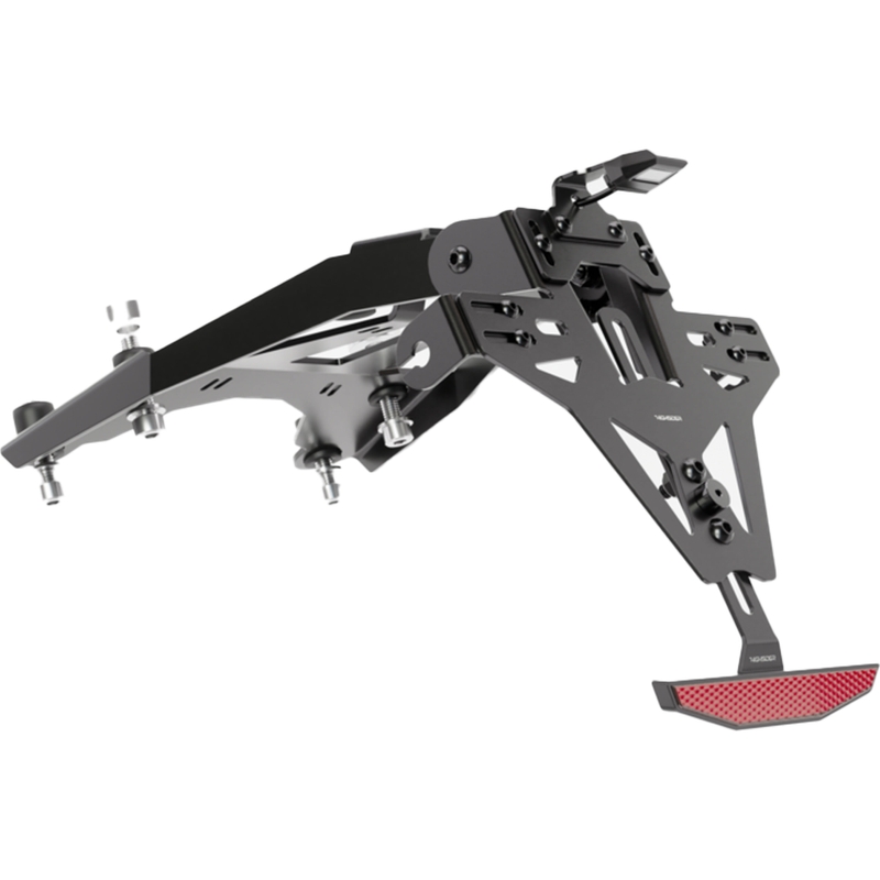 Nummerpladeholder med belysning Highsider Akron RS PRO HUSQVARNA 401 sort