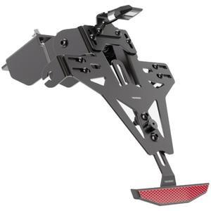 Nummerpladeholder med belysning Highsider Akron RS PRO Kawasaki ER-6 F,N sort