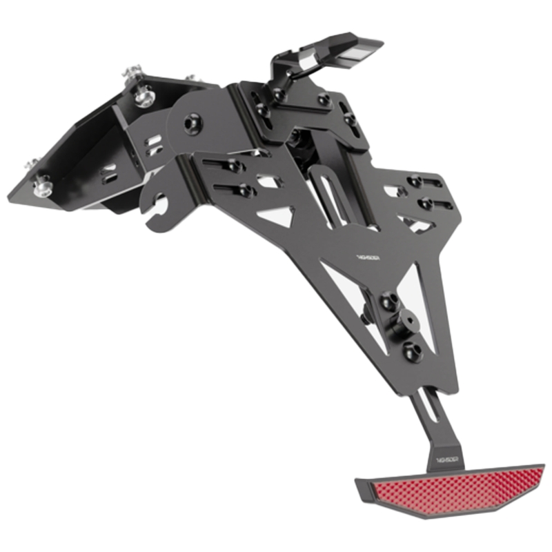 Nummerpladeholder med belysning Highsider Akron RS PRO Kawasaki Z 900 RS sort