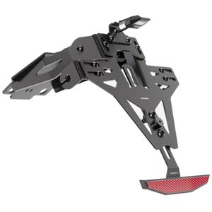 Nummerpladeholder med belysning Highsider Akron RS PRO Suzuki GSX-S 1000 (F) sort