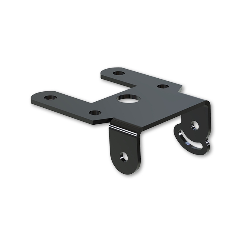 Nummerpladeholder med belysning Highsider Akron RS PRO Yamaha YZF-R1,R6 sort