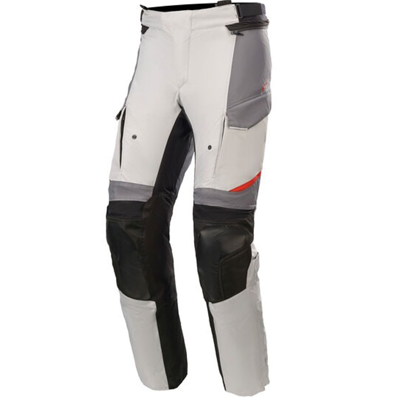 Alpinestars Andes Drystar sort-grå-hvide motorcykelbukser